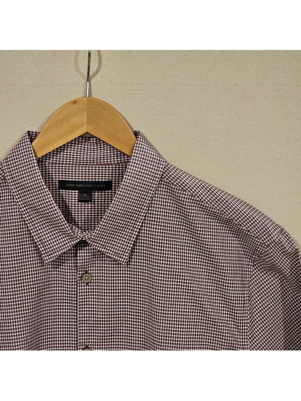 John Varvatos USA Short Sleeve Button Down M